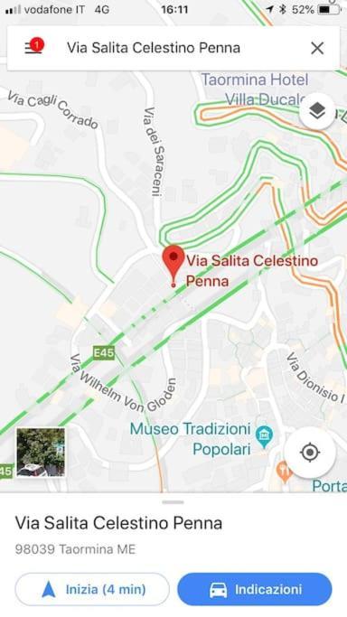 Taormina Casa Sarina Apartman Kültér fotó